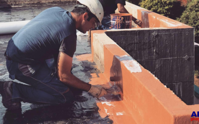 Impermeabilización de terraza mediante poliuretano